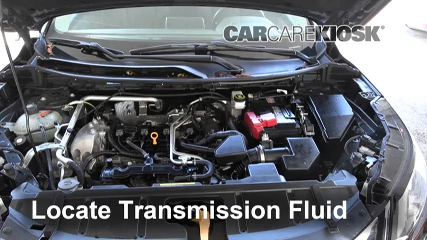 2021 Nissan Rogue S 2.5L 4 Cyl. Transmission Fluid Check Fluid Level